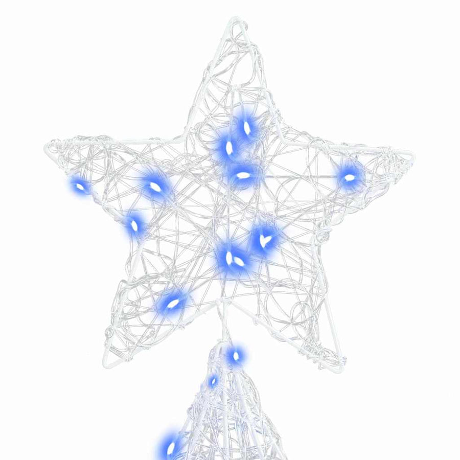 Kerstboom met 240 LED Blauw 180 cm Acryl