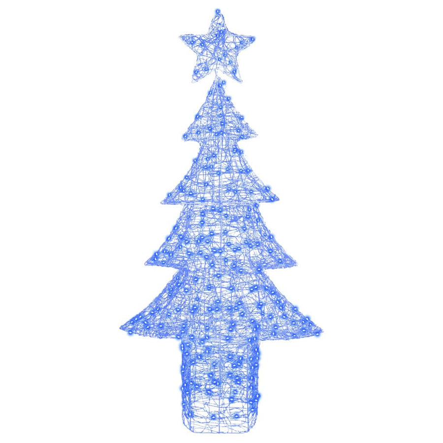 Kerstboom met 240 LED Blauw 180 cm Acryl