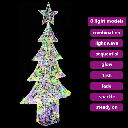 Kerstversiering Multikleur 180 cm