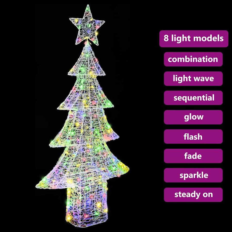 Kerstversiering Multikleur 180 cm