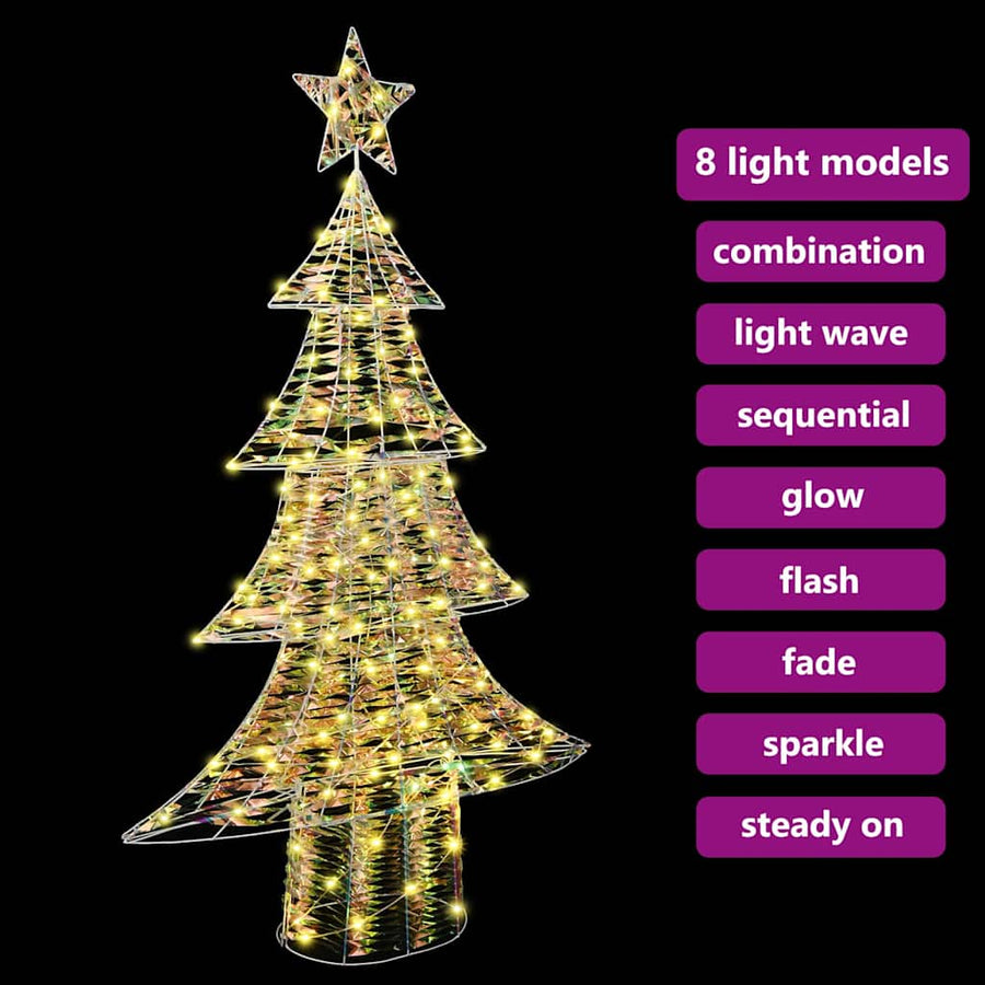 Kerstboom met 160 LED Warmwit 150 cm PET