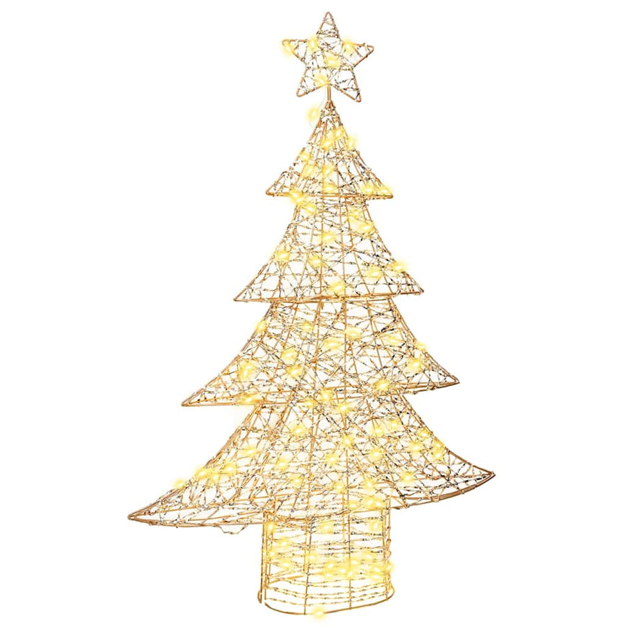 Kerstboom met 120 LED Warmwit 120 cm PET