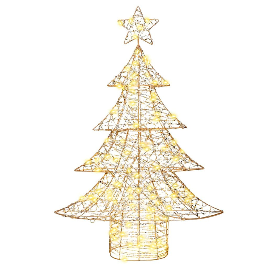 Kerstboom met 120 LED Warmwit 120 cm PET