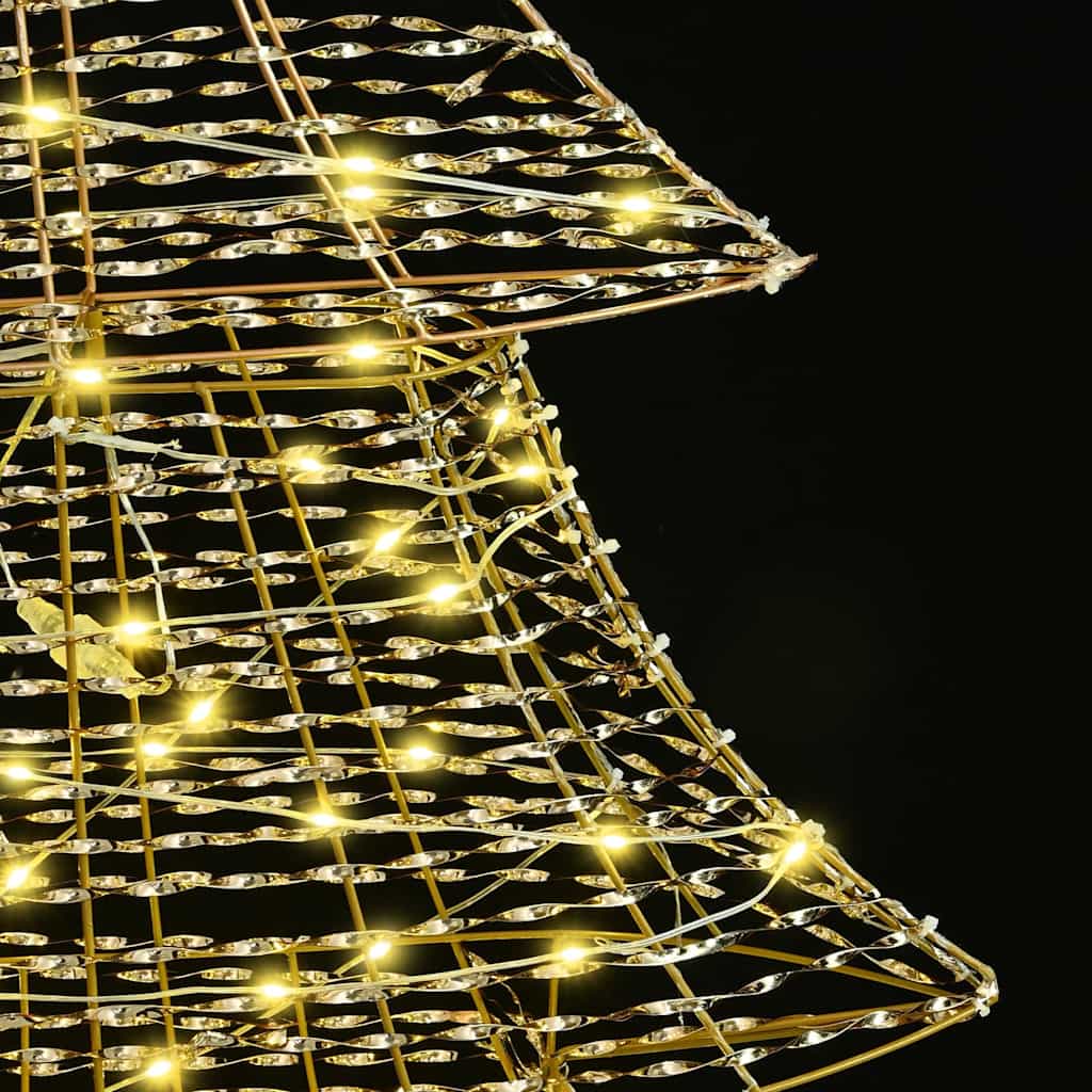 Kerstboom met 160 LED Warmwit 150 cm PET