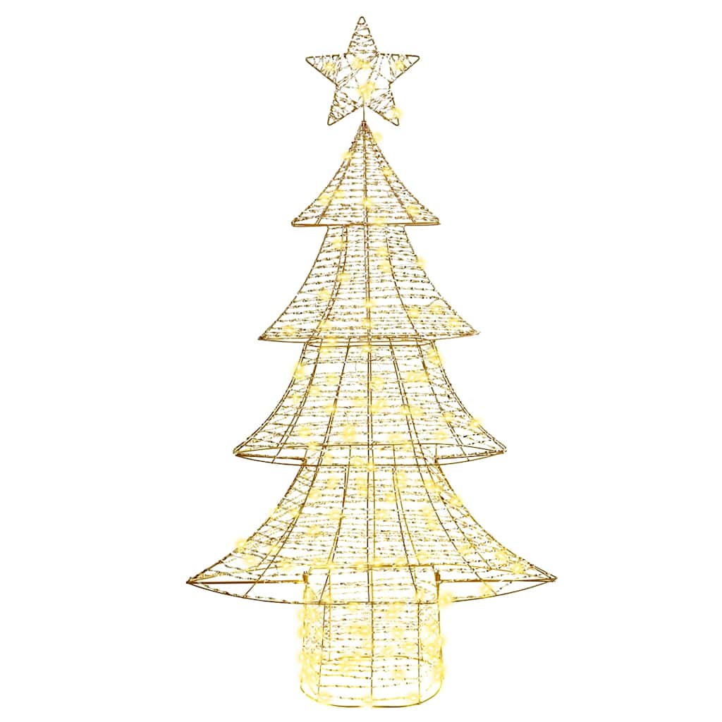 Kerstboom met 160 LED Warmwit 150 cm PET