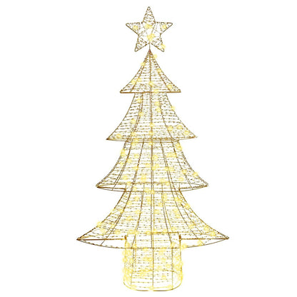 Kerstboom met 160 LED Warmwit 150 cm PET