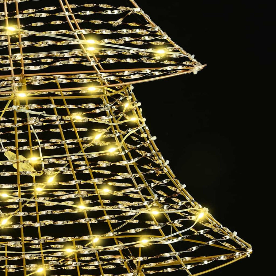 Kerstboom met 240 LED Warmwit 180 cm PET