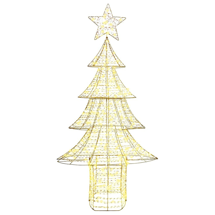 Kerstboom met 240 LED Warmwit 180 cm PET