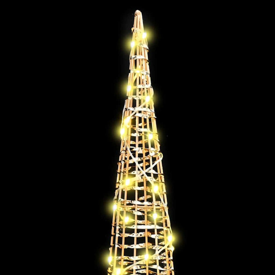 Kerstboom met 90 LED 3 pcs Warmwit 40 cm 60 cm 80 cm PET