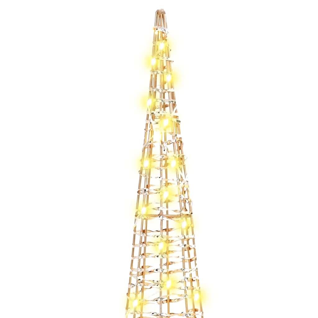 Kerstboom met 90 LED 3 pcs Warmwit 40 cm 60 cm 80 cm PET