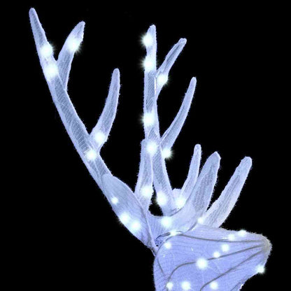 Rendierfamilie 3 pcs Koudwit 68 x 26 x 127 cm Stof