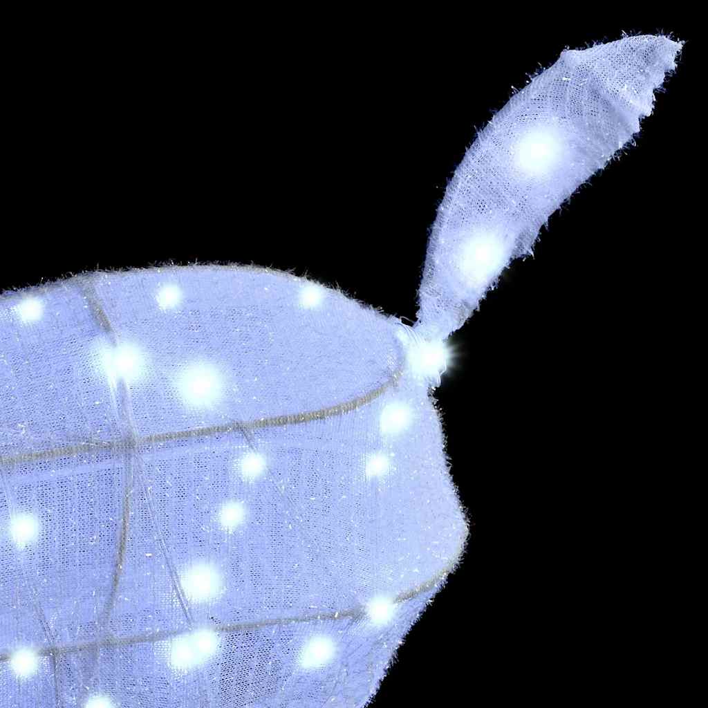 Rendierfamilie 3 pcs Koudwit 68 x 26 x 127 cm Stof