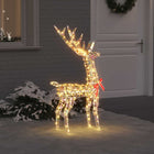 3D rendier 128 cm warmwit 140 LED USB