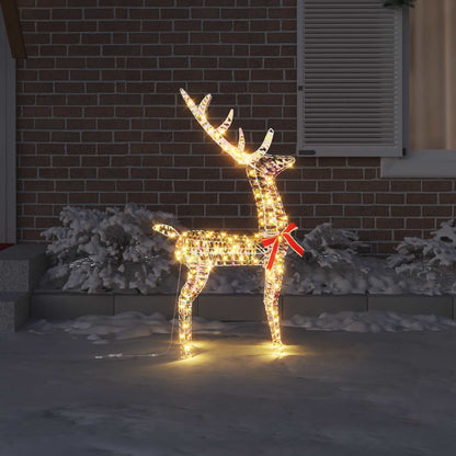 3D Rendier 140 LED's Warmwit 128 cm PET