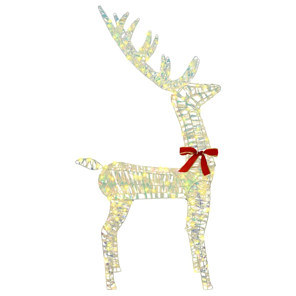 3D Rendier 140 LED's Warmwit 128 cm PET