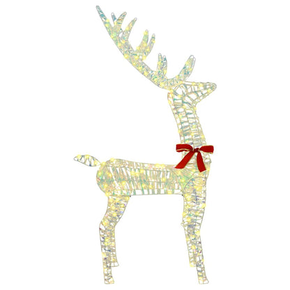 3D Rendier 140 LED's Warmwit 128 cm PET