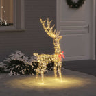 3D Rendier 128 cm 140 LED's warmwit PET