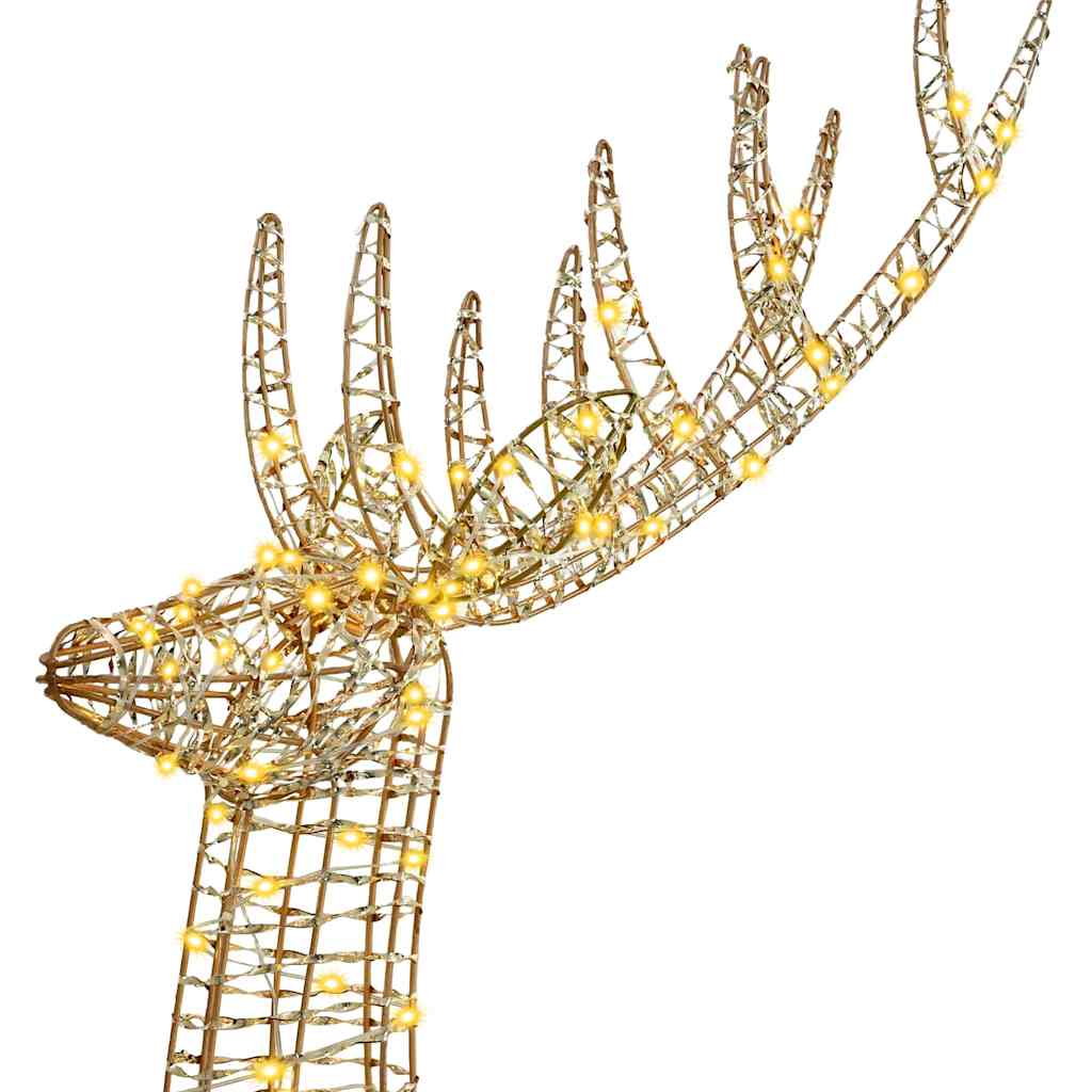 3D Rendier Warmwit 180 cm PET