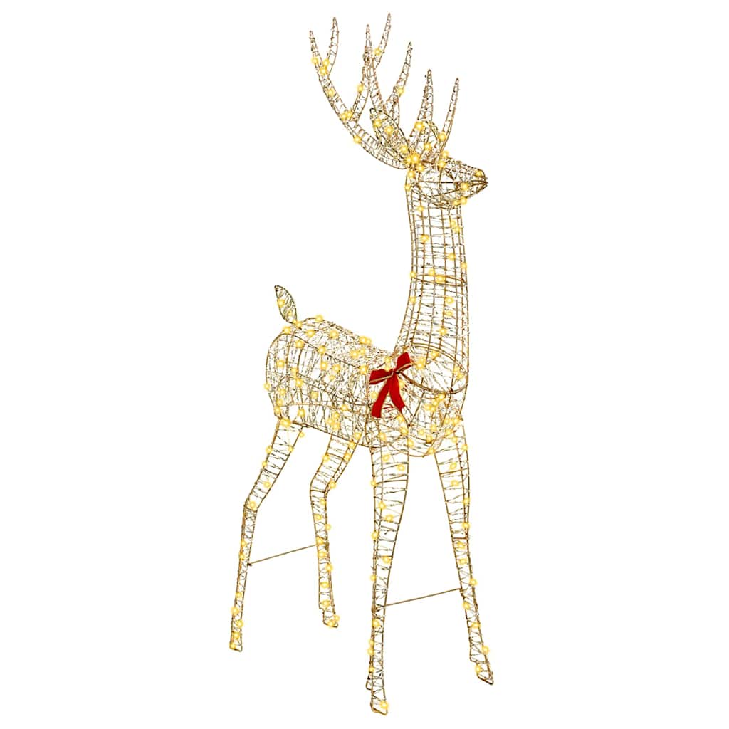 3D Rendier Warmwit 180 cm PET