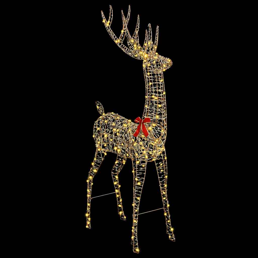 3D Rendier Warmwit 180 cm PET