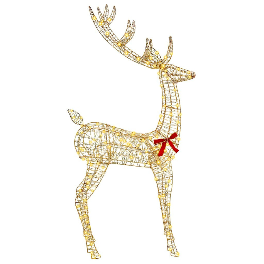 3D Rendier Warmwit 180 cm PET