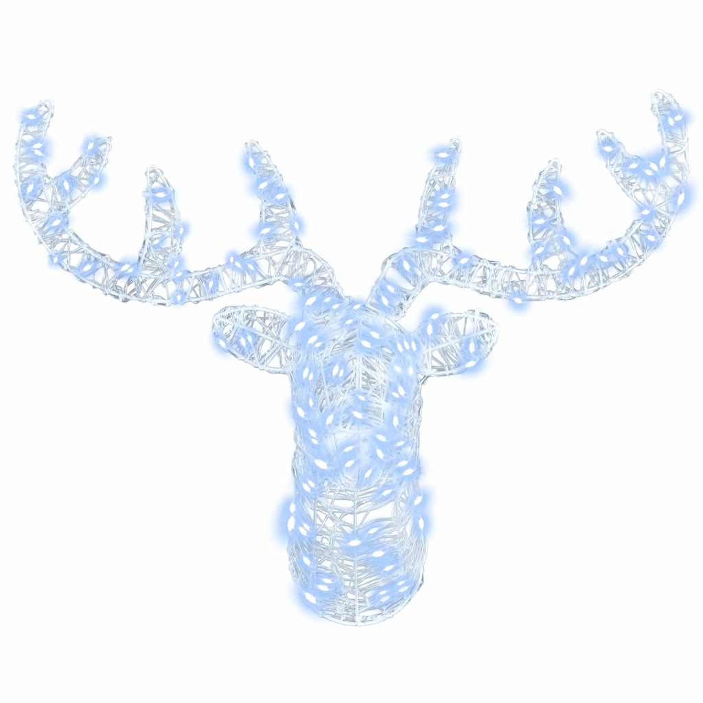 Hertenkop Koudwit 60 cm Acryl