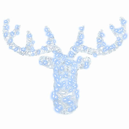 Hertenkop Koudwit 60 cm Acryl