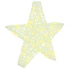 3D Star with 50 LED Warm White 55 x 53.5 x 10 cm Acrylic