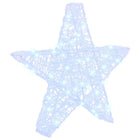 3D Star with 50 Cool White LED 55 x 53.5 x 10 cm Acrylic