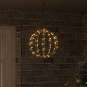Kerstverlichting bal 30x30x32 cm metaal 96 LED warmwit