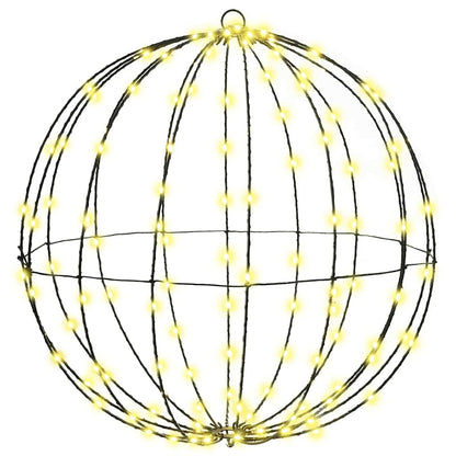 Bal met 160 LED Warmwit 50 cm Metaal