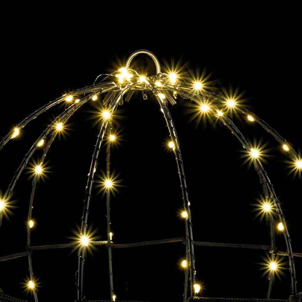 Bal Met 192 Led 2 Pcs 30 X 30 X 32 Cm Metaal 2
