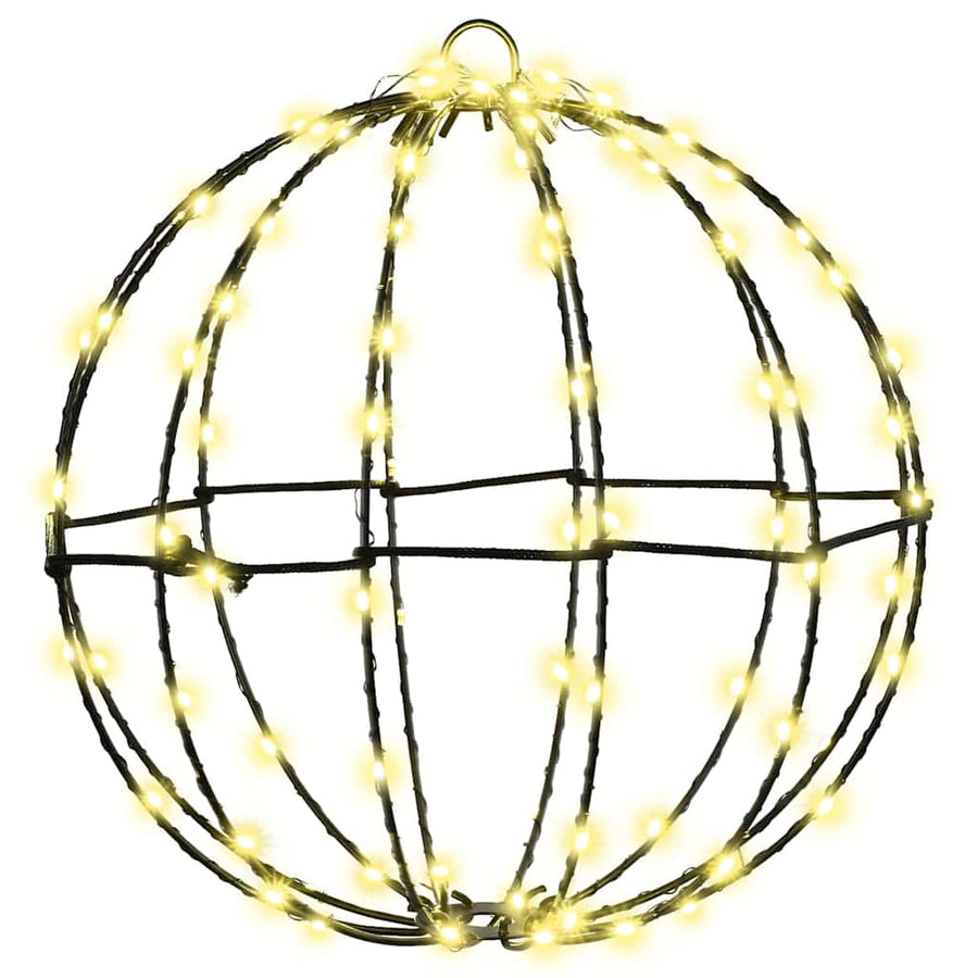 Bal Met 192 Led 2 Pcs 30 X 30 X 32 Cm Metaal 2