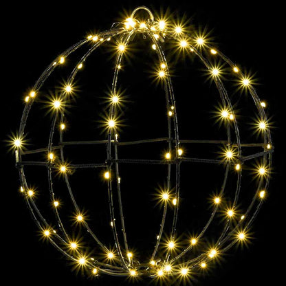 Bal Met 192 Led 2 Pcs 30 X 30 X 32 Cm Metaal 2