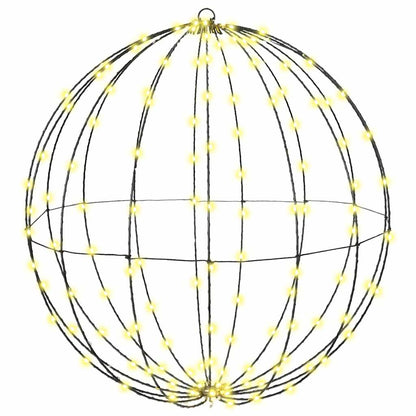 Bal met 384 LED 2 pcs Warmwit 60 cm Metaal