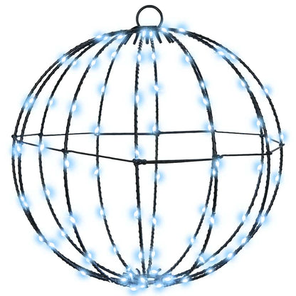 Bal 96 LED's Koudwit 31,5 x 31,5 x 32 cm Metaal