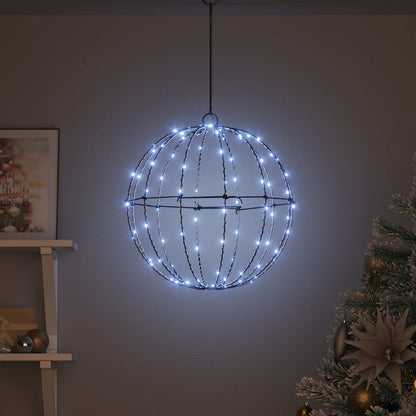 Bal 120 LED's Koudwit 40,5 x 40,5 x 42 cm Metaal