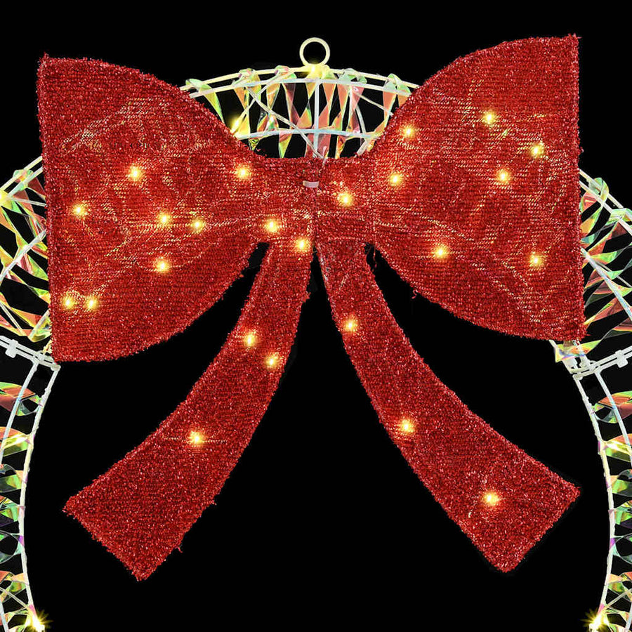 Krans met 150 LED Warmwit 120 cm PET