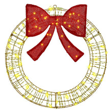 Krans met 60 LED Warmwit 75 cm PET