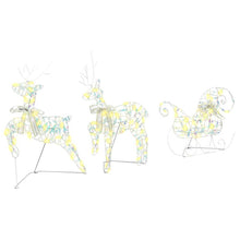 LED Rendieren met 60 LED 3 pcs Warmwit PET