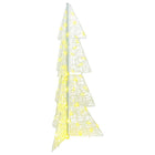 Christmas tree with 100 LED Warm White 120 cm Acrylic