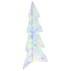 Christmas tree with 100 LED Multicolor 120 cm Acrylic