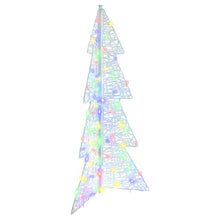 Kerstboom met 100 LED Multikleur 120 cm Acryl