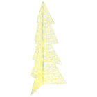 Christmas Tree with 160 LED Warm White 150 cm Acrylic