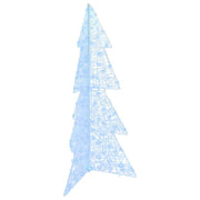 Kerstboom 150 cm acryl met 160 LED koud wit