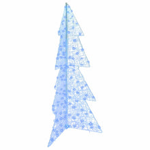 Kerstboom met 160 LED Blauw 150 cm Acryl