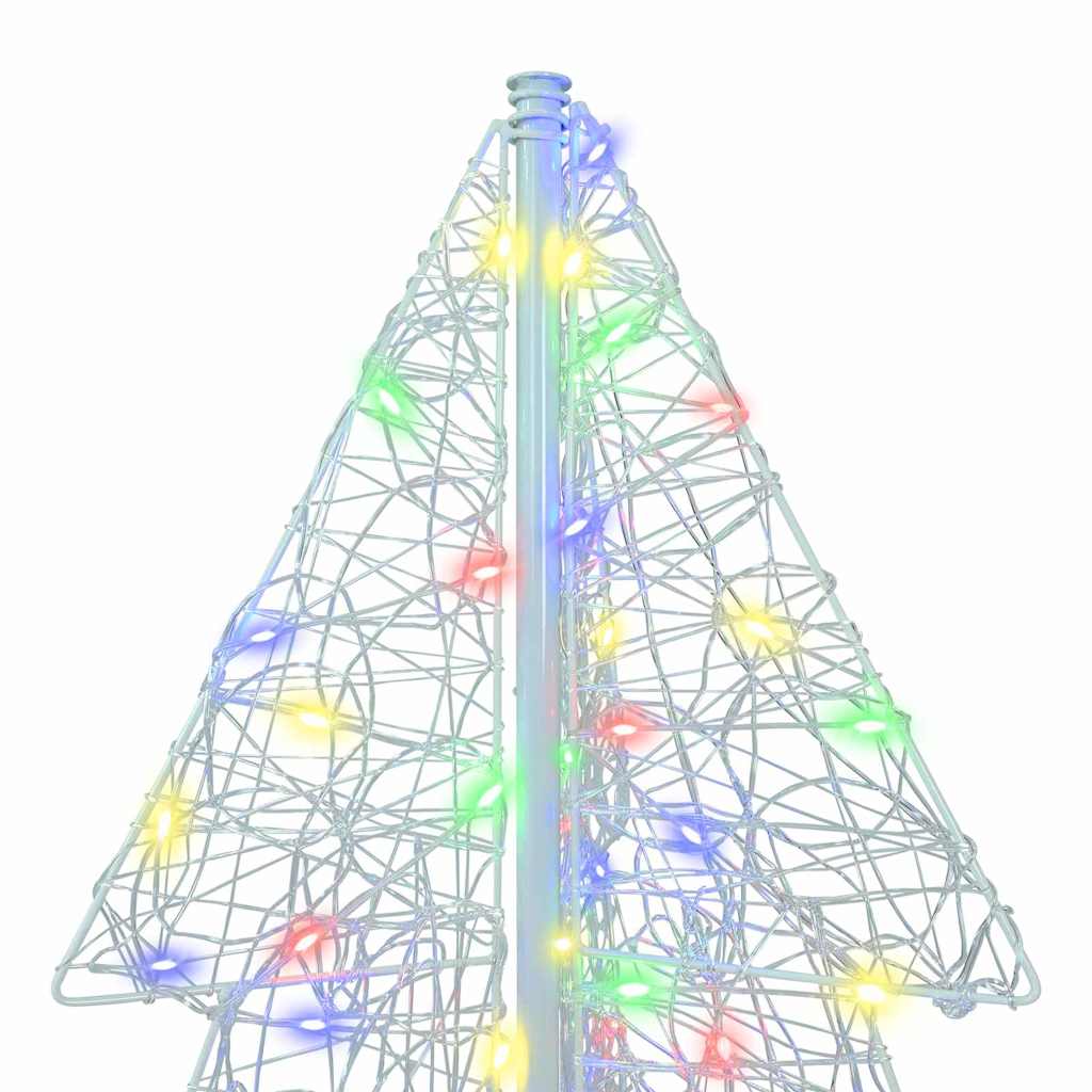 Kerstboom met 160 LED Multikleur 150 cm Acryl