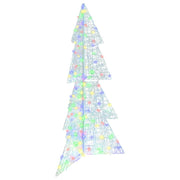 Kerstboom 150 cm acryl 160 LED multikleur