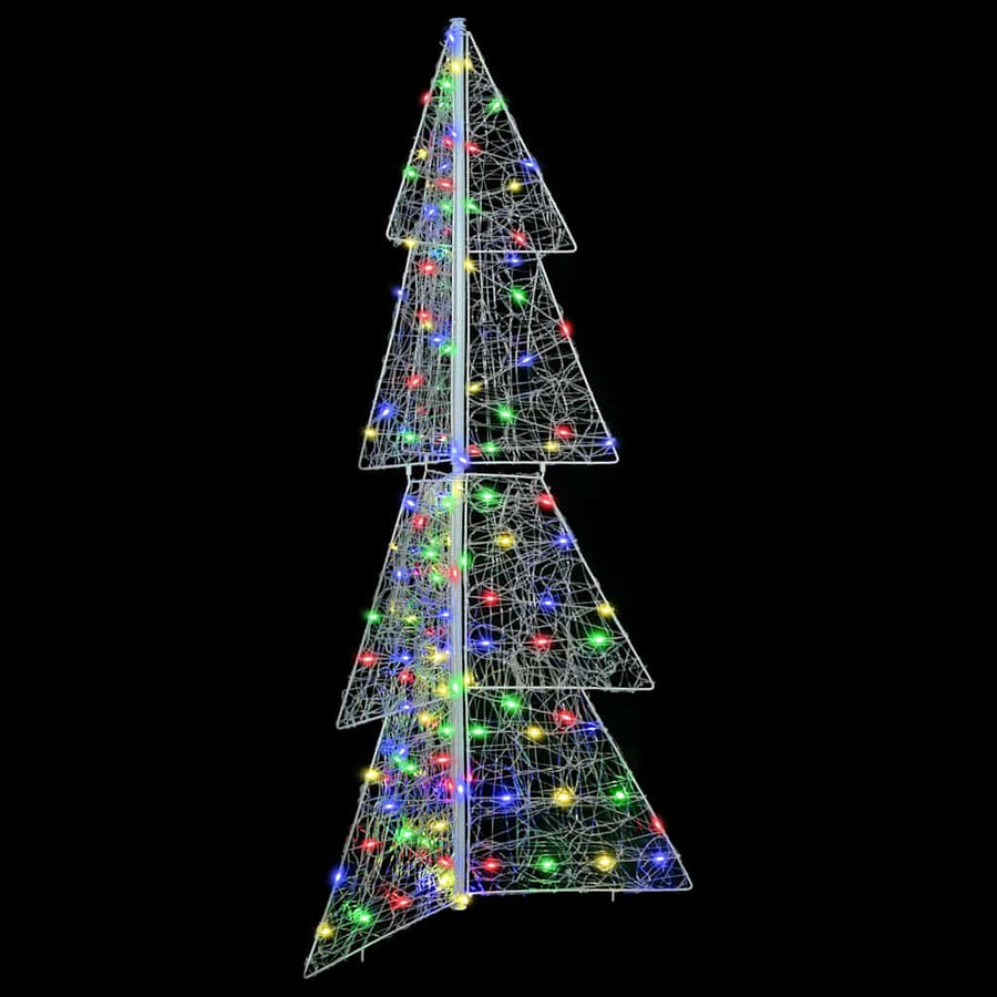 Kerstboom met 160 LED Multikleur 150 cm Acryl
