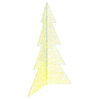 Christmas Tree with 240 LED Warm White 180 cm Acrylic